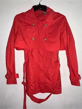 Chico’s 3 in 1 Convertible Jacket Island Coral Sz 2 Jacket Sleeveless Ve
